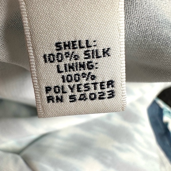 Banana Republic Teal Silk Dress XS - Picture 4 of 4